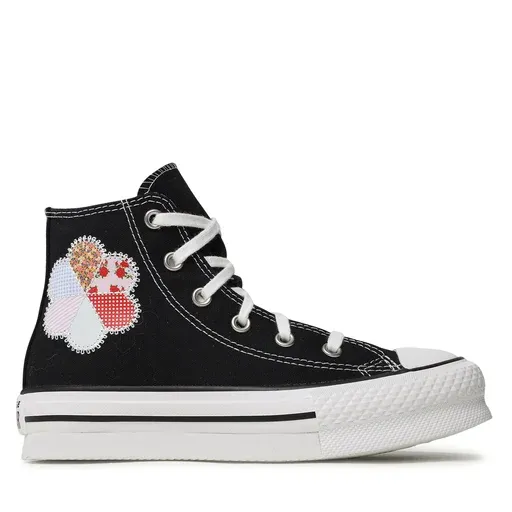 CONVERSE Chuck Taylor All Star Eva Lift Hi A05166C Black