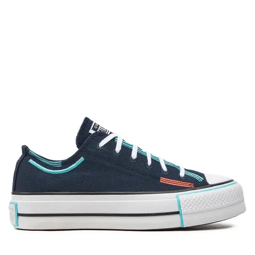 CONVERSE Chuck Taylor All Star Lift Platform Color Pop Ox A07597C Black