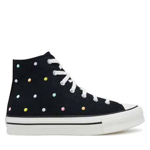 CONVERSE Chuck Taylor All Star Lift Polka Dots Platform A12608C Black
