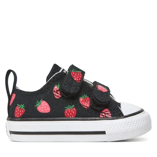 CONVERSE Chuck Taylor All Star Strawberries Easy-On A14929C Black