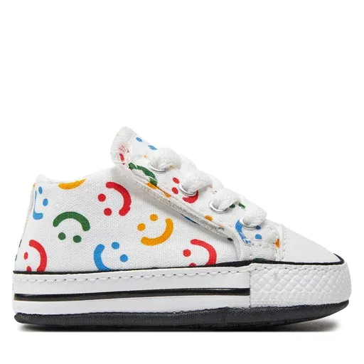 CONVERSE Chuck Taylor All Star Cribster Easy On Doodles A06353C White