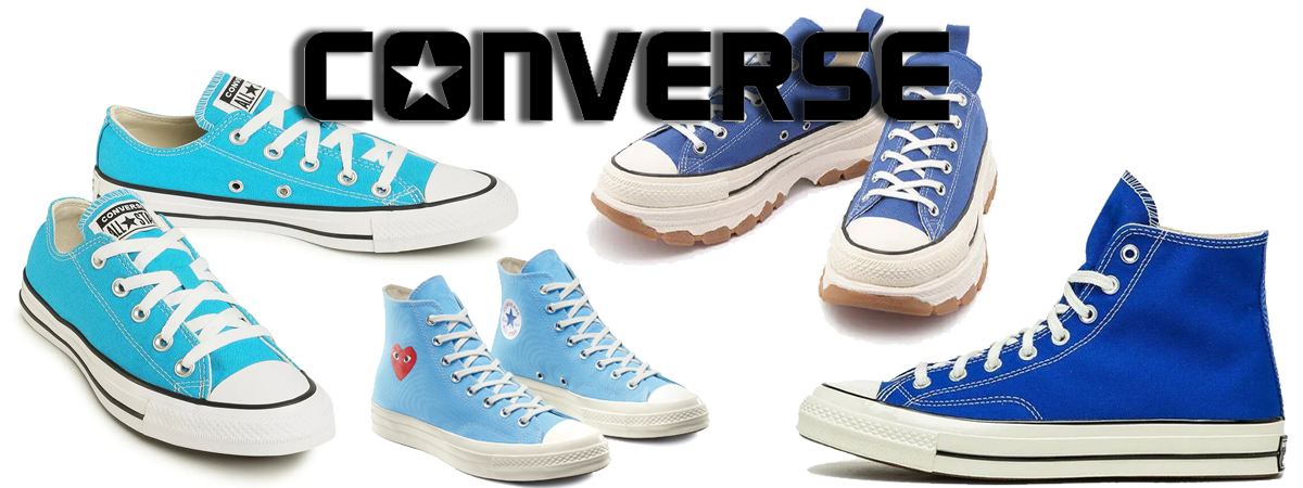 Блакитні кеди Converse: стиль та образи