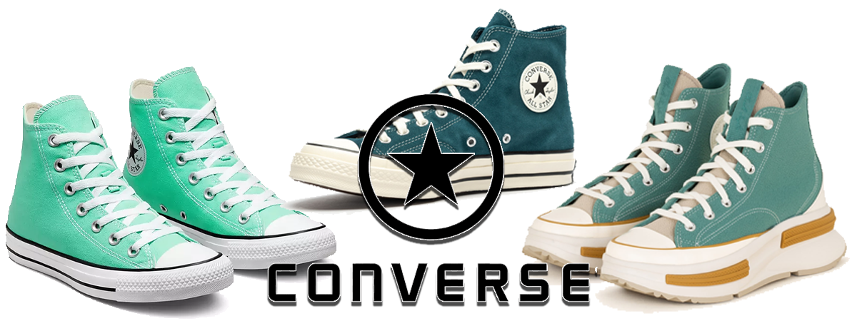 Бірюзові кеди Converse: образи та стиль
