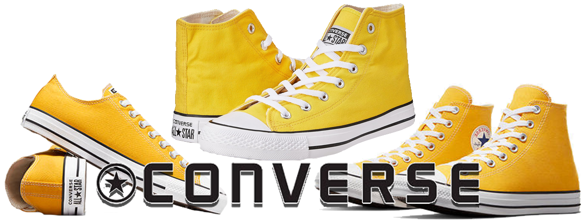 Жовті кеди Converse: дизайн та образи