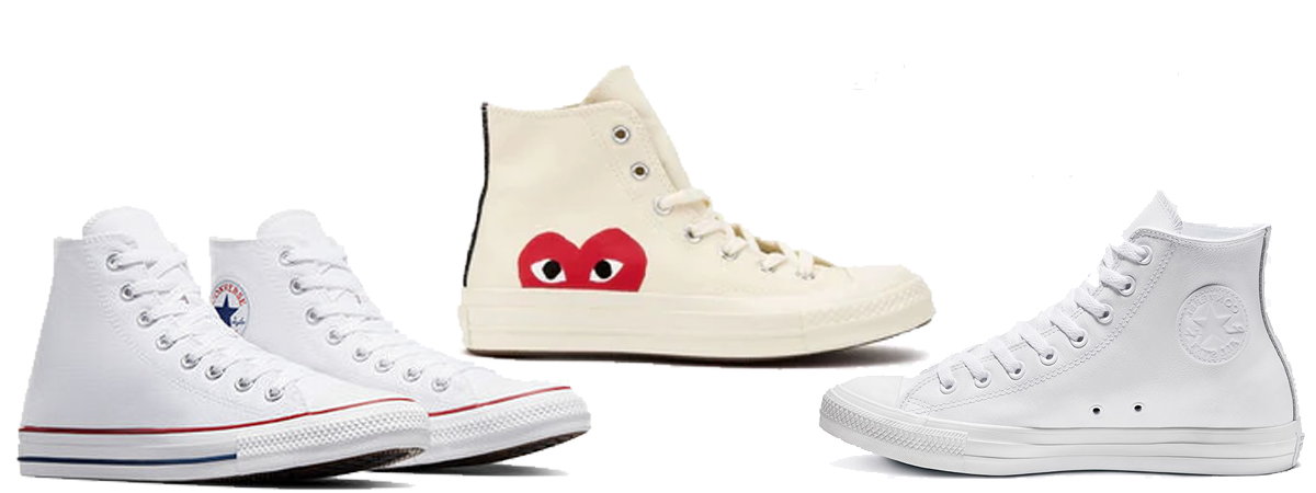 Білі високі кеди Converse: стиль, універсальність та якість